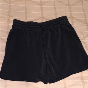 lululemon athletica size 6 softstreme high rise 4” Black Athletic Shorts